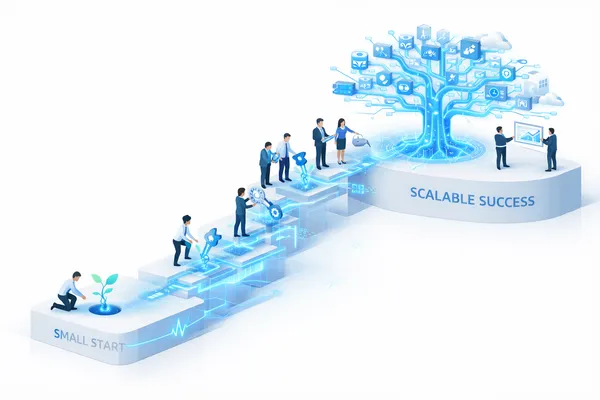 DXは「作る」より「育てる」｜2つの成功事例で実証する「小さくはじめて大きく育てる」